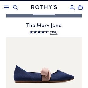 Rothy’s Mary Jane (Sapphire)